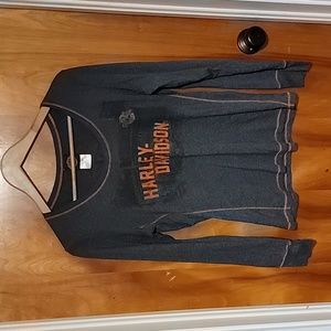 Harley Davidson women's large long sleeve shirt